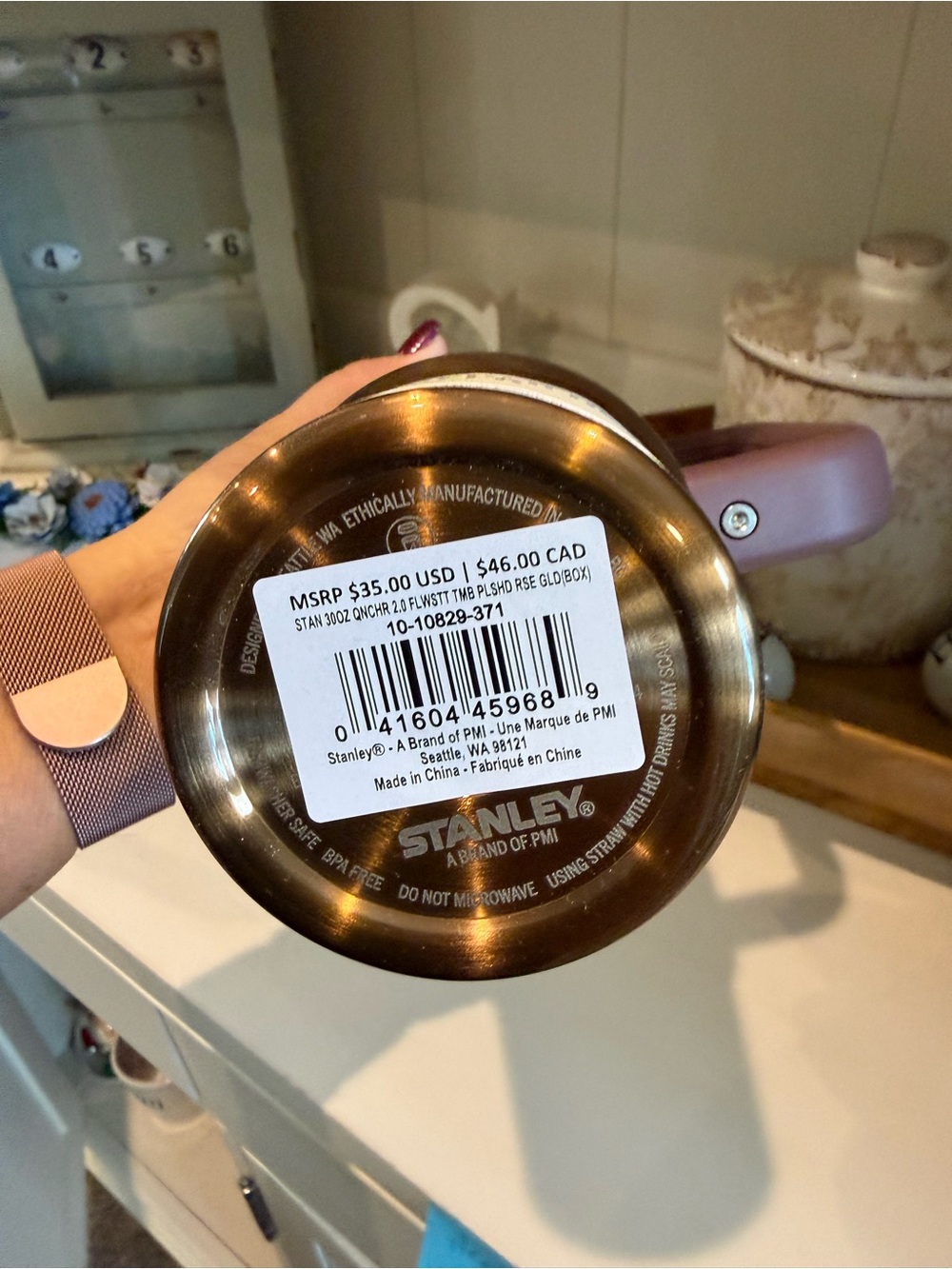 30 oz Stanley tumbler Rose gold - Picture 3 of 6